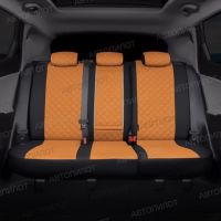 Чехлы Автопилот Экокожа Ромб на SsangYong Rexton 2002-2012 г.в.