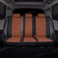 Чехлы Автопилот Экокожа Ромб на SsangYong Rexton 2002-2012 г.в.