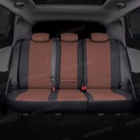 Чехлы Автопилот Экокожа Ромб на SsangYong Rexton 2002-2012 г.в.