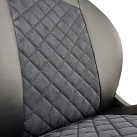 Чехлы Алькантара на Chevrolet Lanos