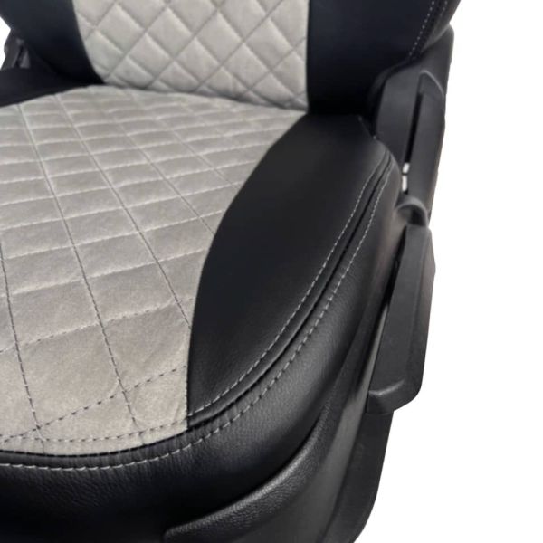 Чехлы Алькантара на Chevrolet Lanos