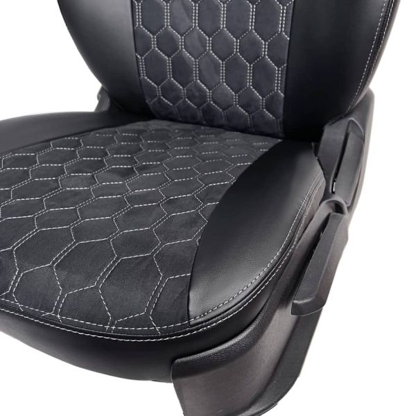 Чехлы Алькантара на Chevrolet Lanos