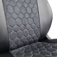 Чехлы Алькантара на Chevrolet Lanos