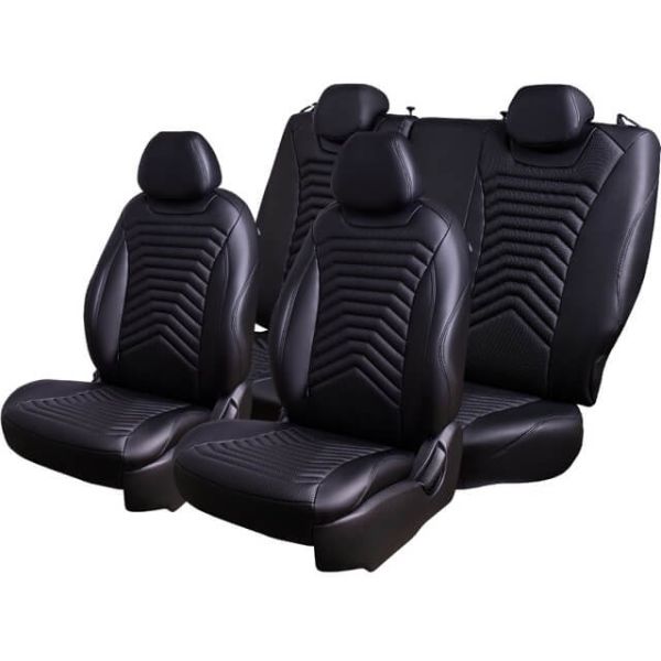 Чехлы Премиум Экокожа Байрон Президент|Жук на Renault Fluence 2009-2017 г.в.