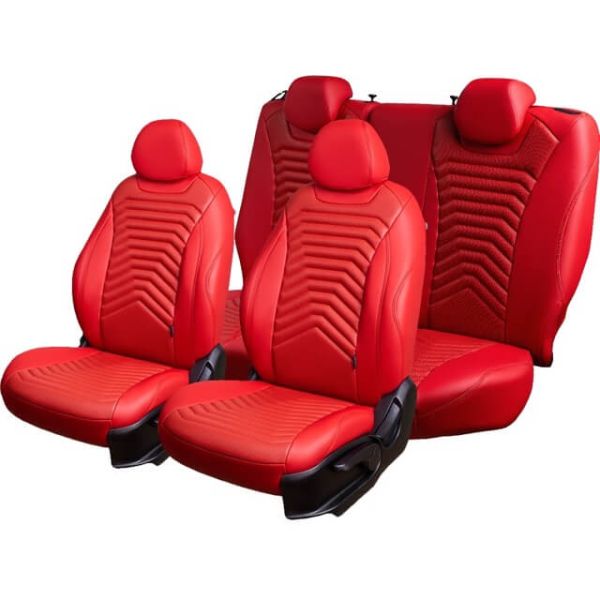 Чехлы Премиум Экокожа Байрон Президент|Жук на Renault Fluence 2009-2017 г.в.