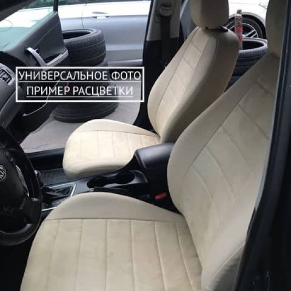 Чехлы Автопилот Алькантара на SsangYong Kyron 2006-2015 г.в.