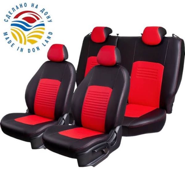 Чехлы Экокожа Турин Классик на Skoda Kodiaq (2016+)