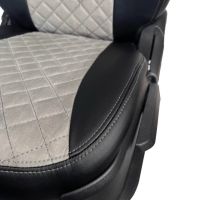 Чехлы Алькантара на Chevrolet Lanos